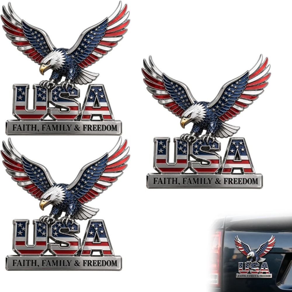 3D Printing Eagle - Emblema Metálico 3D en Relieve con
