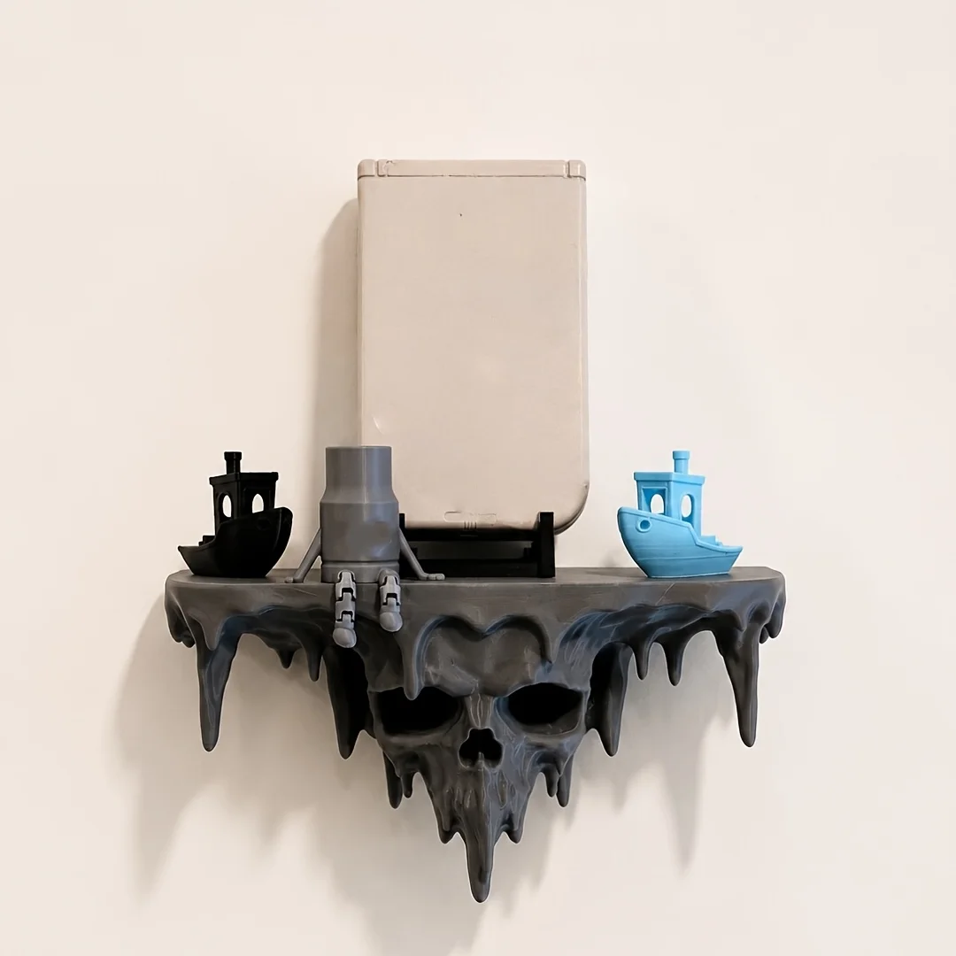 3D Printing Drawing - Nuevo Estante Flotante de Pared con