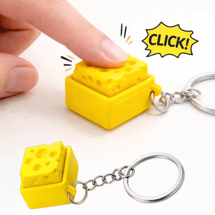 3D Printing Gif - Llavero 3D Impreso con Mini Teclado