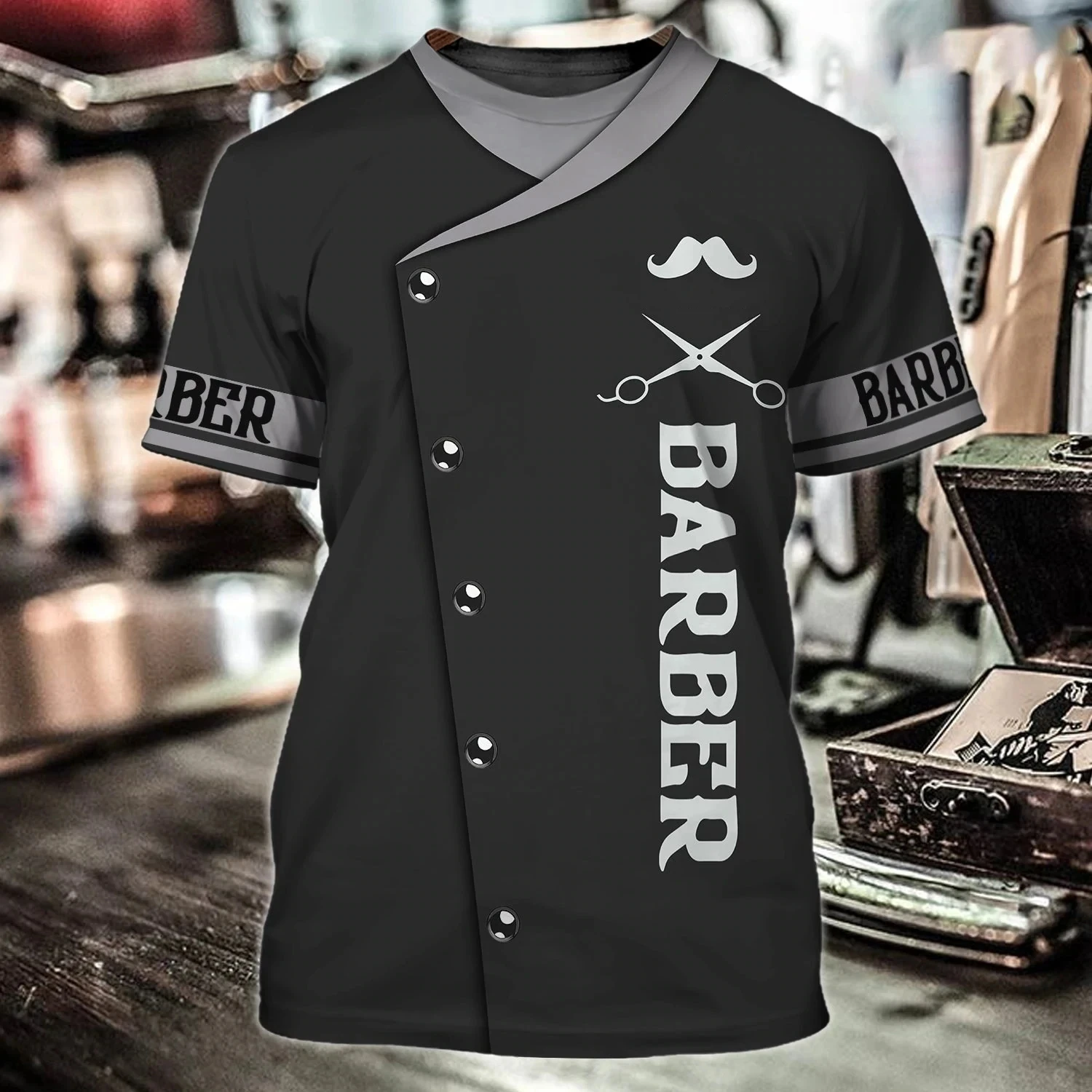 3D Printing Drawing - Camiseta de Verano para Hombre, Diseño