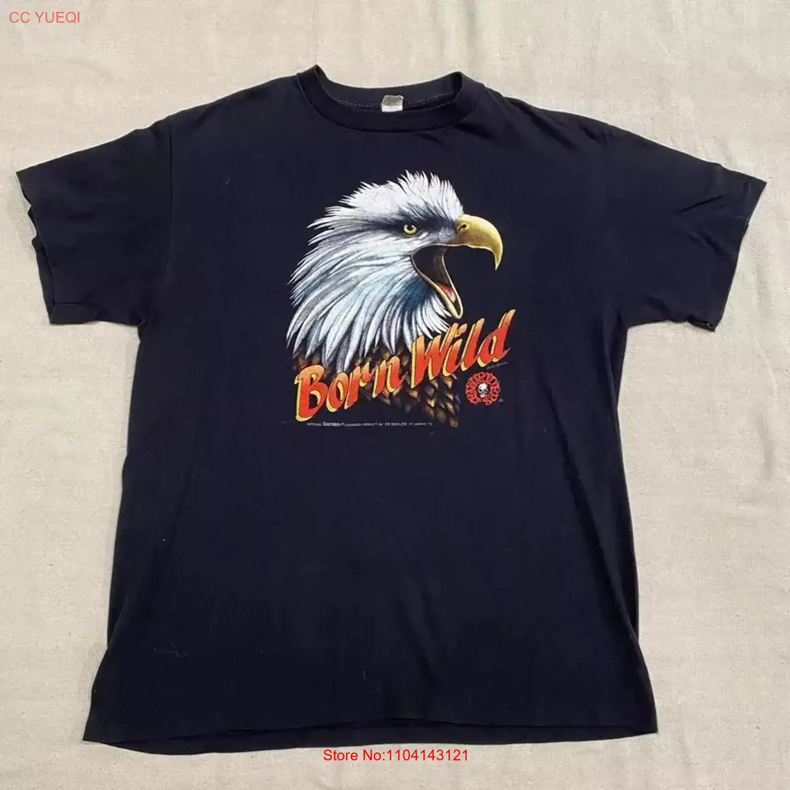 Camiseta Vintage de los 80 con - 3D Printing Eagle reseña y precio