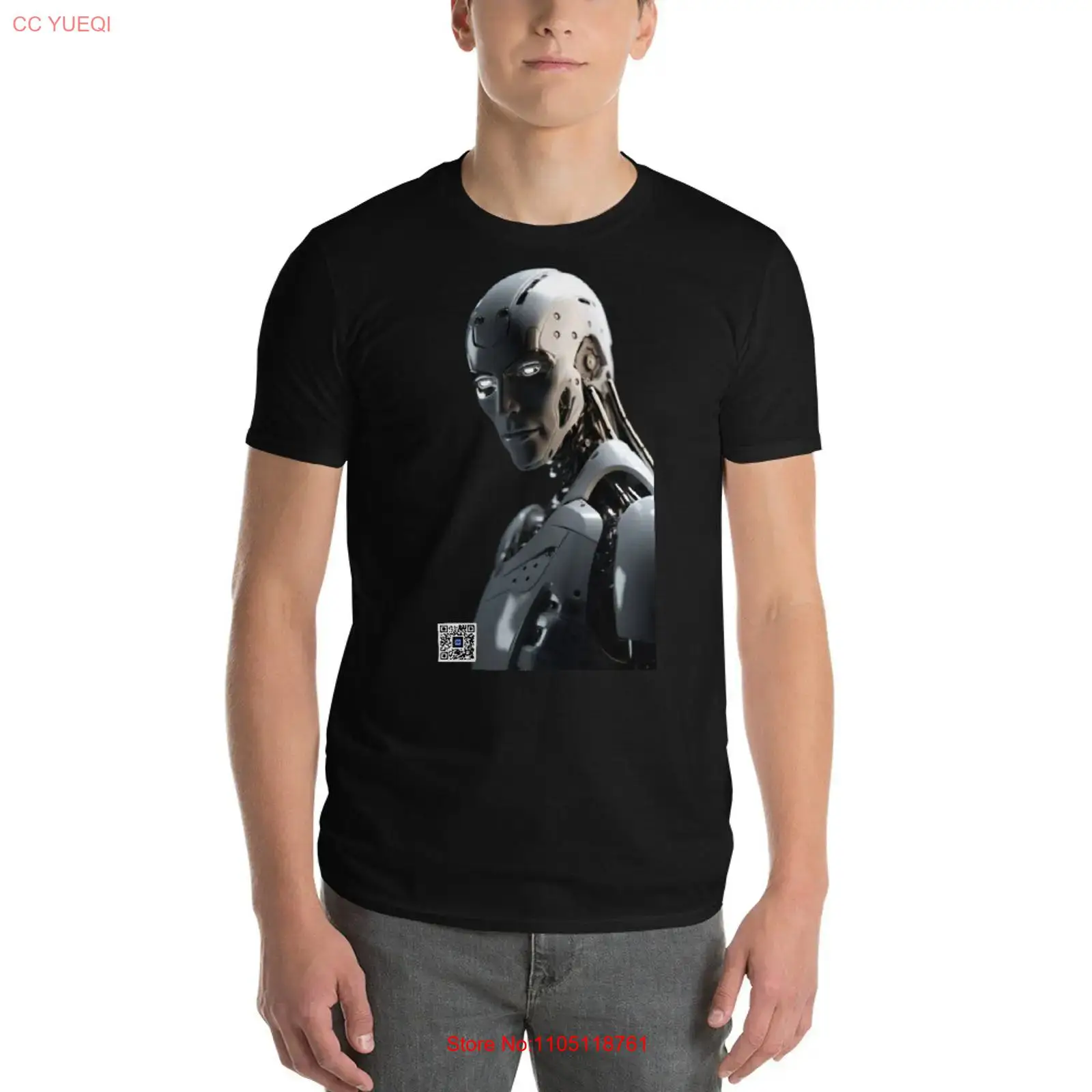 Camiseta Robot, cámara para te - 3D Printing Qr Code reseña y precio
