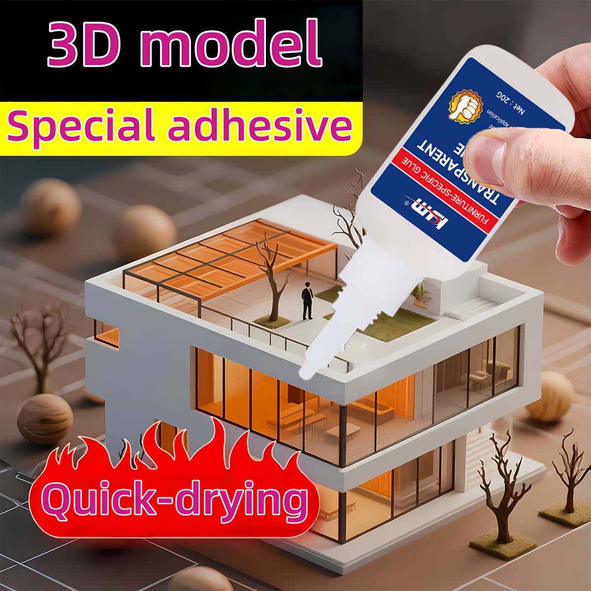 Adhesivo especial transparente - 3D Printing Glue Stick reseña y precio