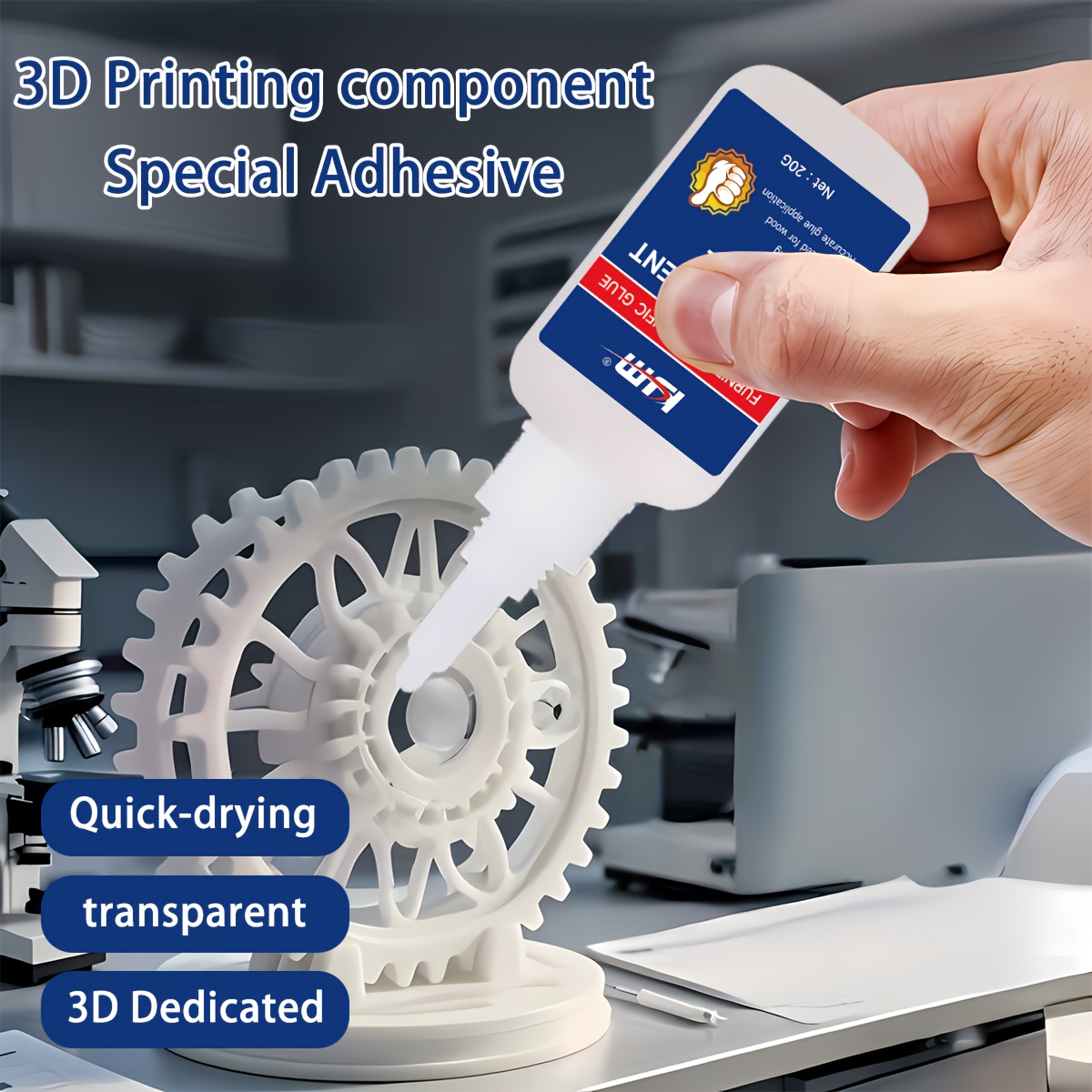 Adhesivo especial transparente - 3D Printing Glue Stick reseña y precio