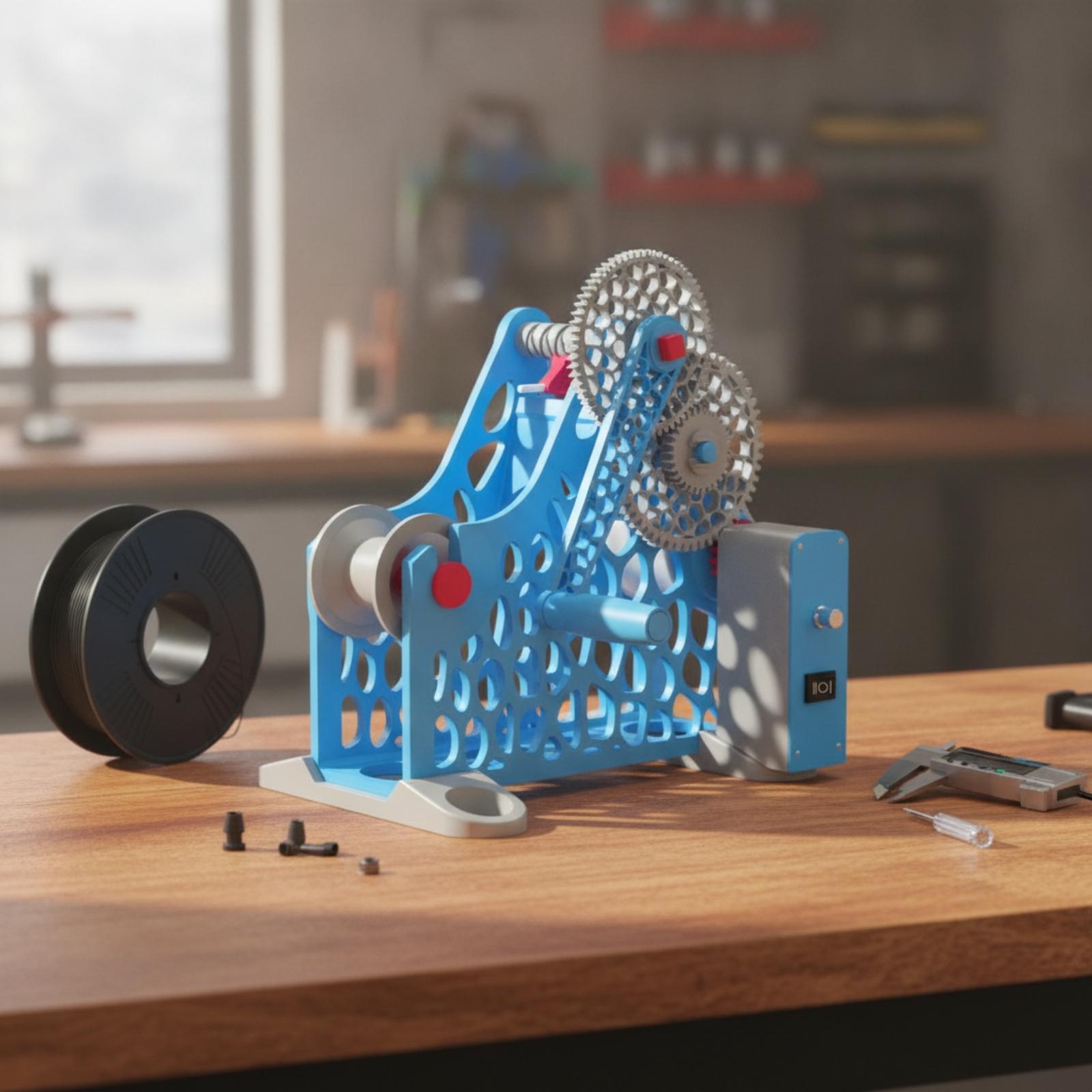 Máquina Enrolladora de Filamen - 3D Printing Machine reseña y precio