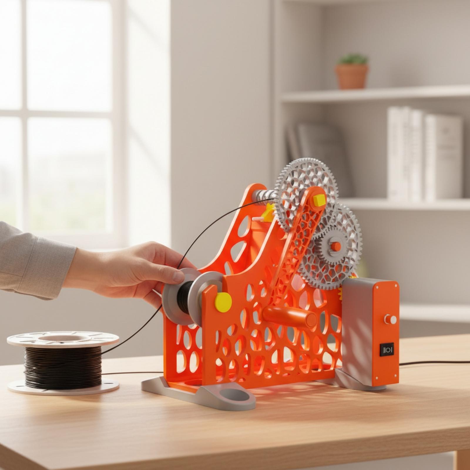 Máquina Enrolladora de Filamen - 3D Printing Machine reseña y precio