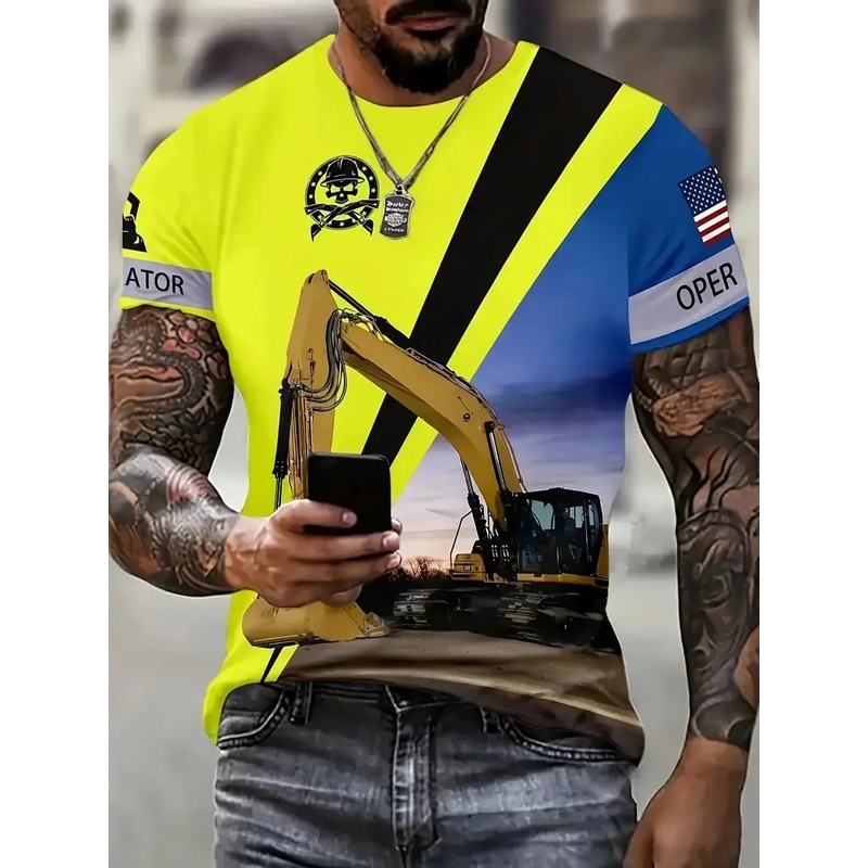 Camiseta personalizada con tu  - 3D Printing Excavator reseña y precio