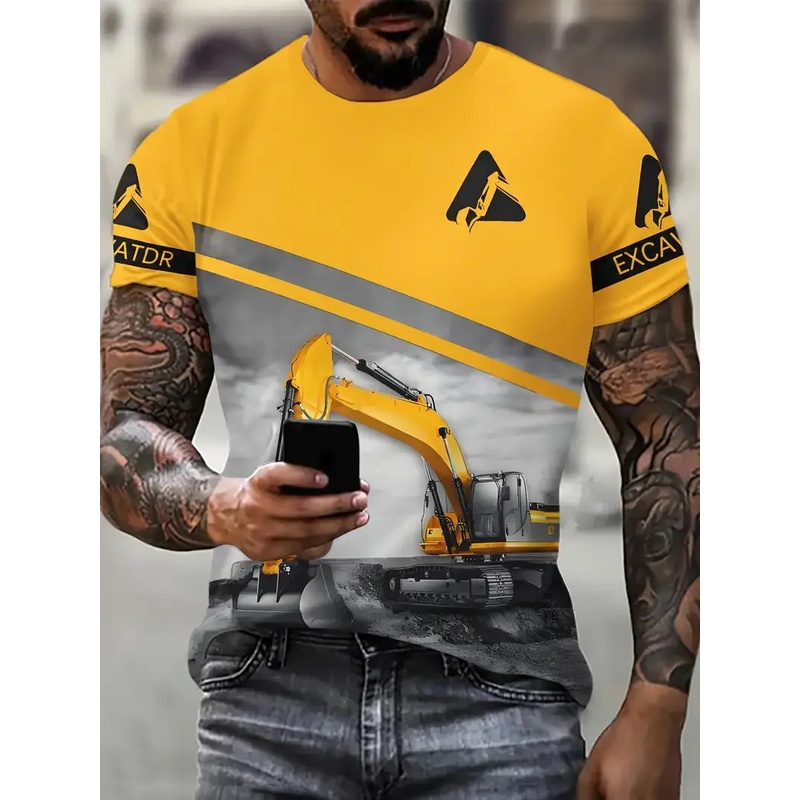 Camiseta personalizada con tu  - 3D Printing Excavator reseña y precio