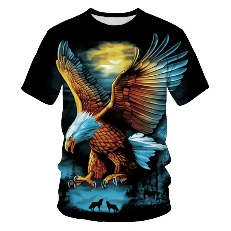 Camiseta de hombre con estampa - 3D Printing Eagle reseña y precio