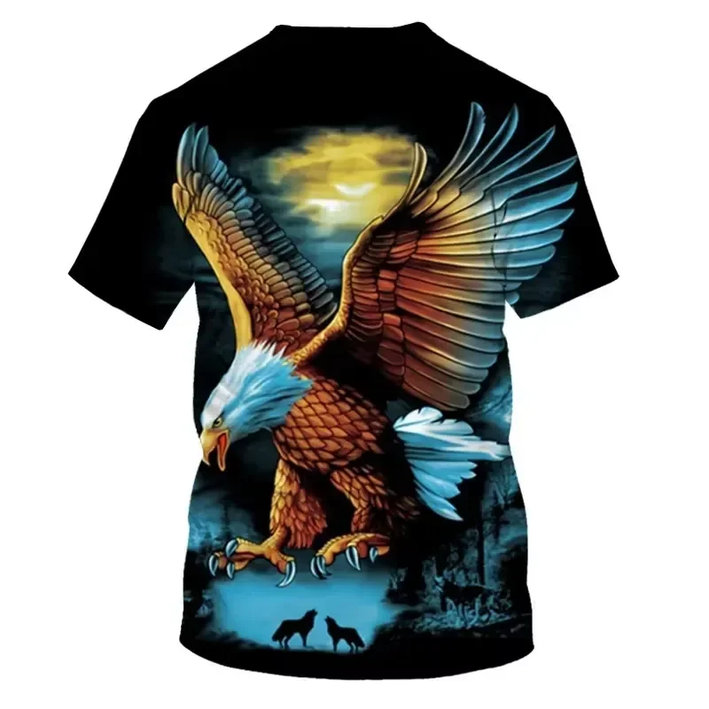 Camiseta de hombre con estampa - 3D Printing Eagle reseña y precio