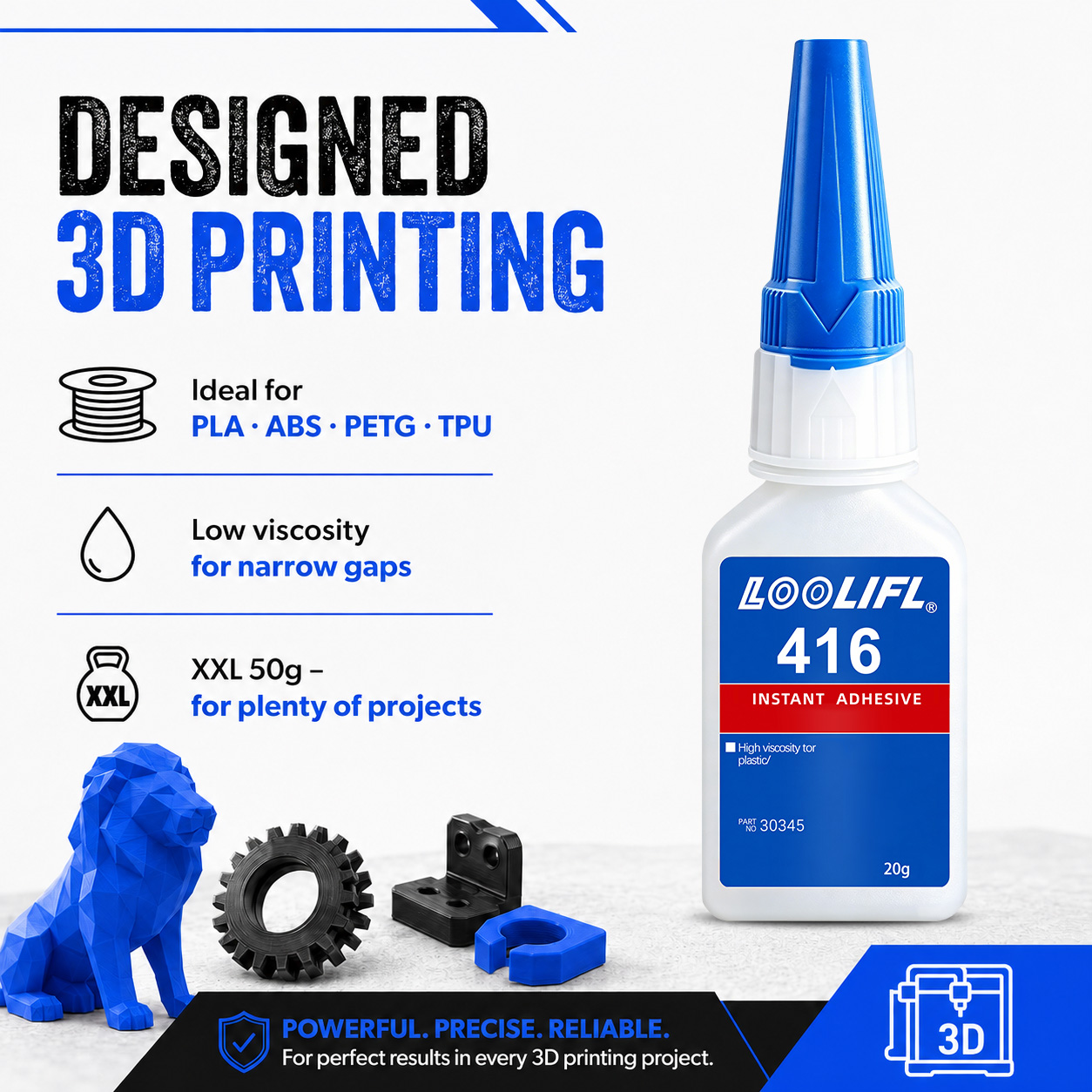 El adhesivo instantáneo Loolif - 3D Printing Glue Stick reseña y precio