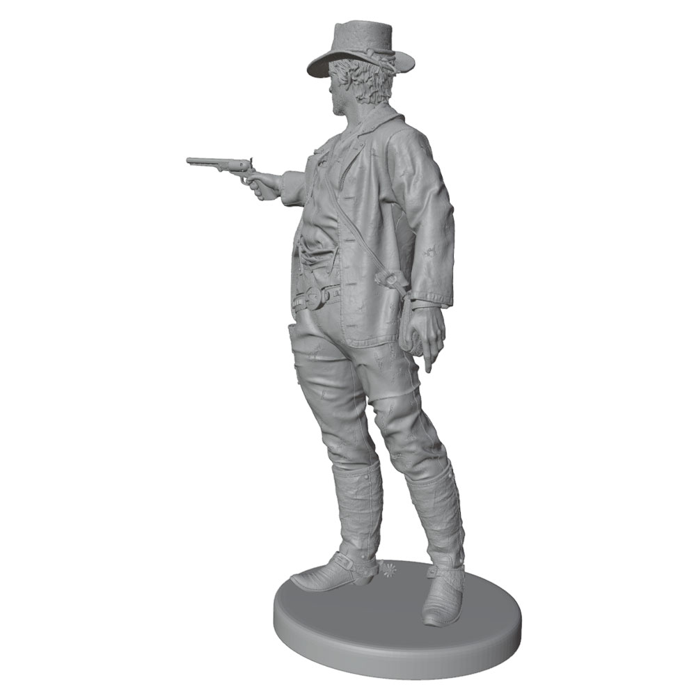Figura de Vaquero del Oeste Re - 3D Printing Drawing reseña y precio