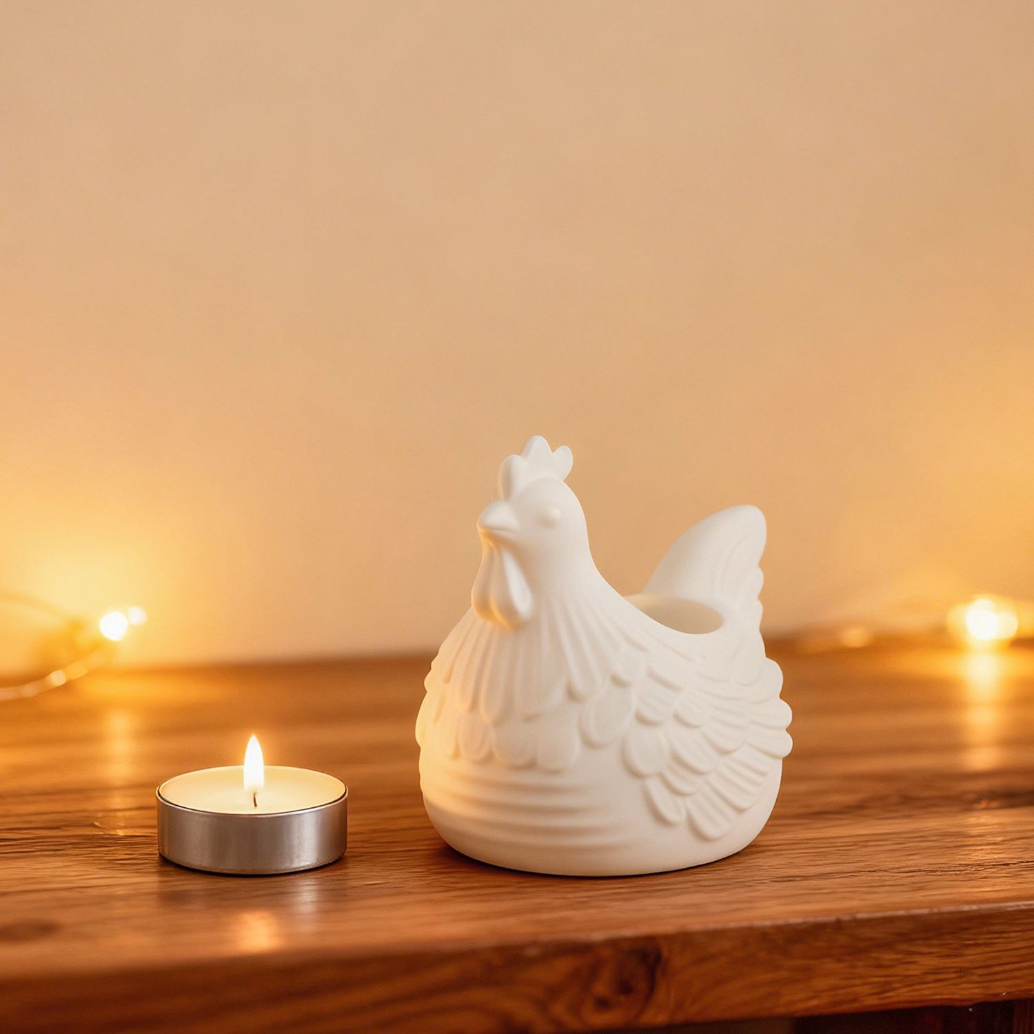 Portavelas de pollo pequeño 3D - 3D Printing With Silicone reseña y precio