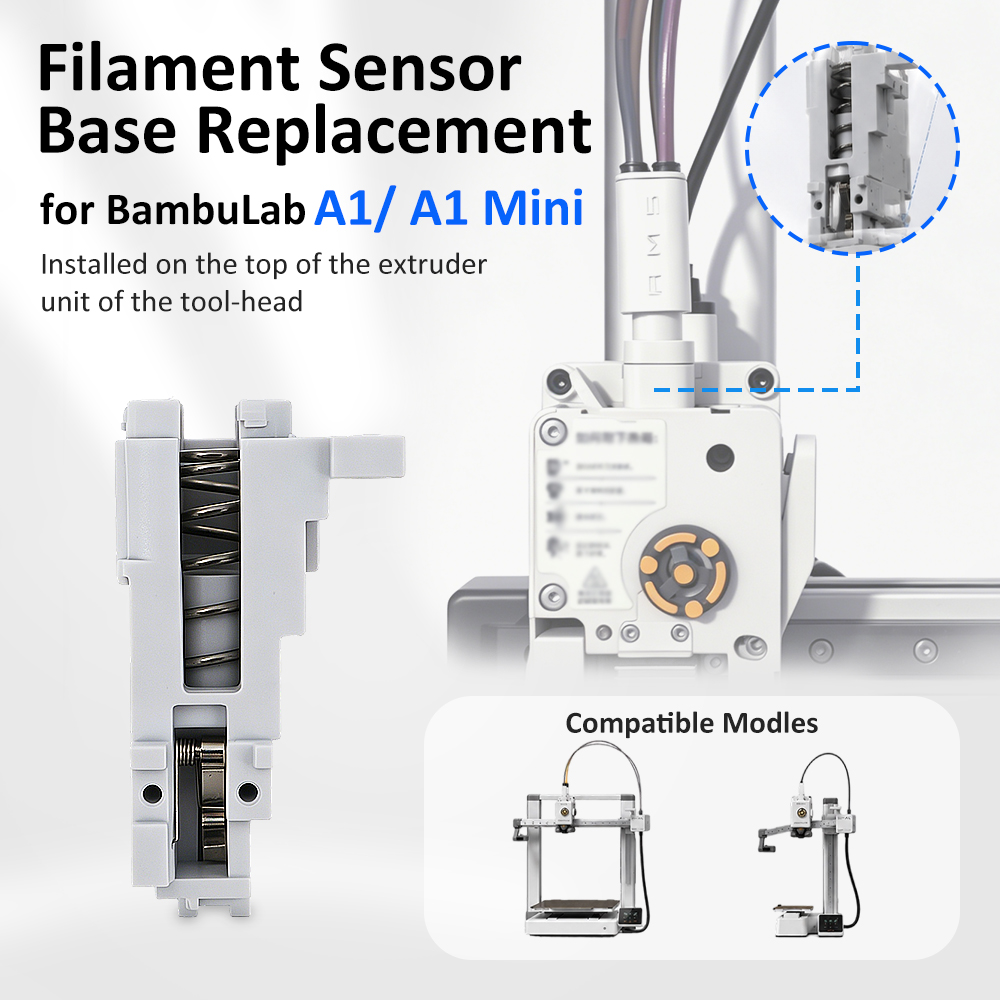 Base del Sensor de Filamento p - 3D Printing Cnc reseña y precio