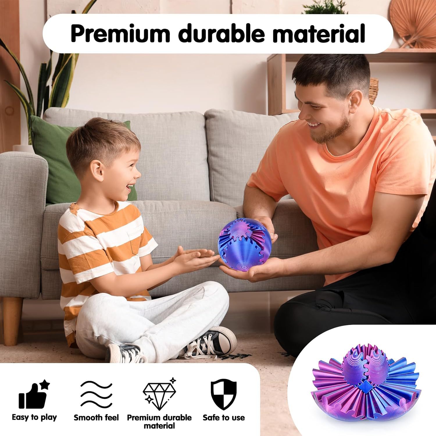 Juguete creativo con forma de  - 3D Printing Gif reseña y precio