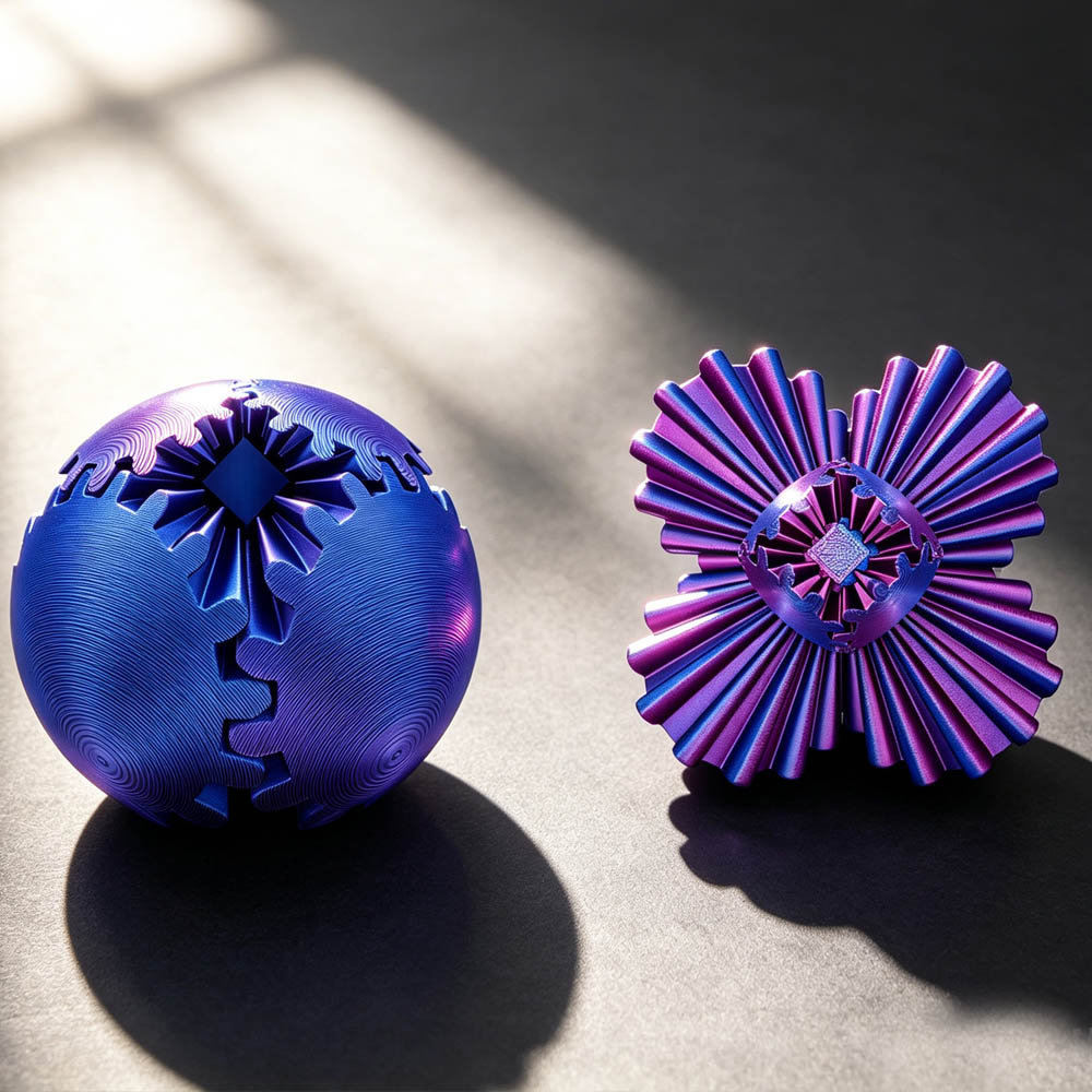 Juguete creativo con forma de  - 3D Printing Gif reseña y precio