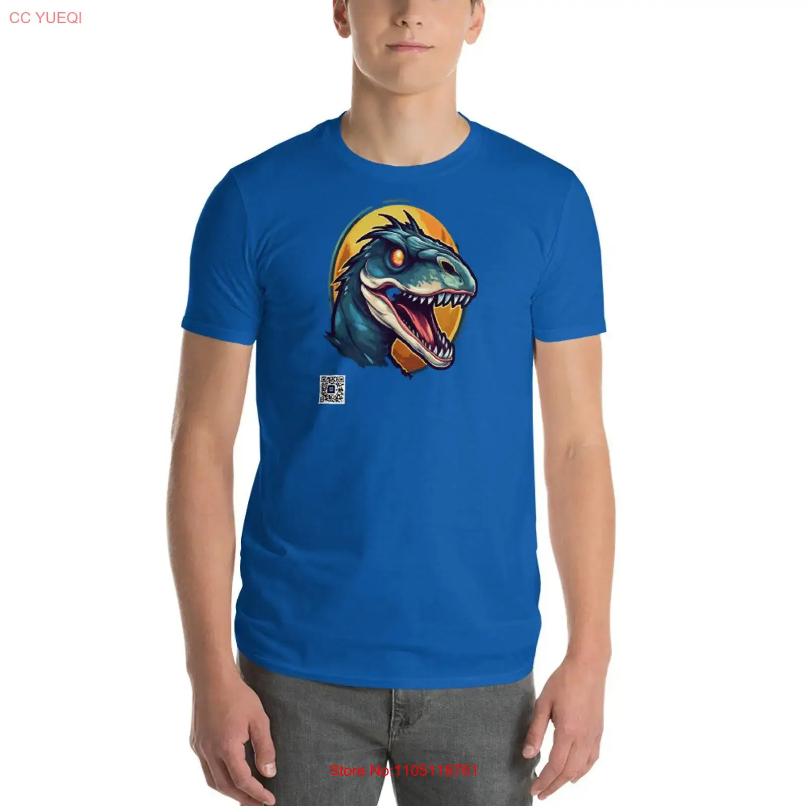 Camiseta de dinosaurio, cámara - 3D Printing Qr Code reseña y precio