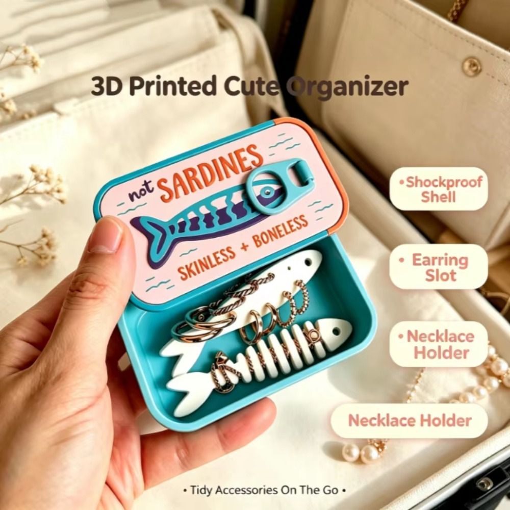 Caja de joyería de plástico co - 3D Printing Jewellery reseña y precio