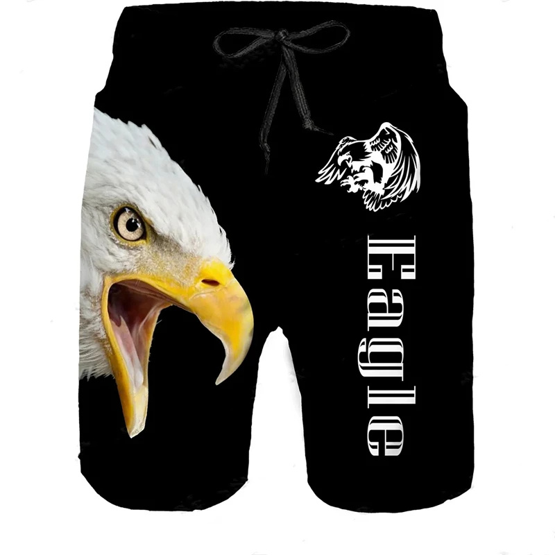 Pantalones cortos con estampad - 3D Printing Eagle reseña y precio