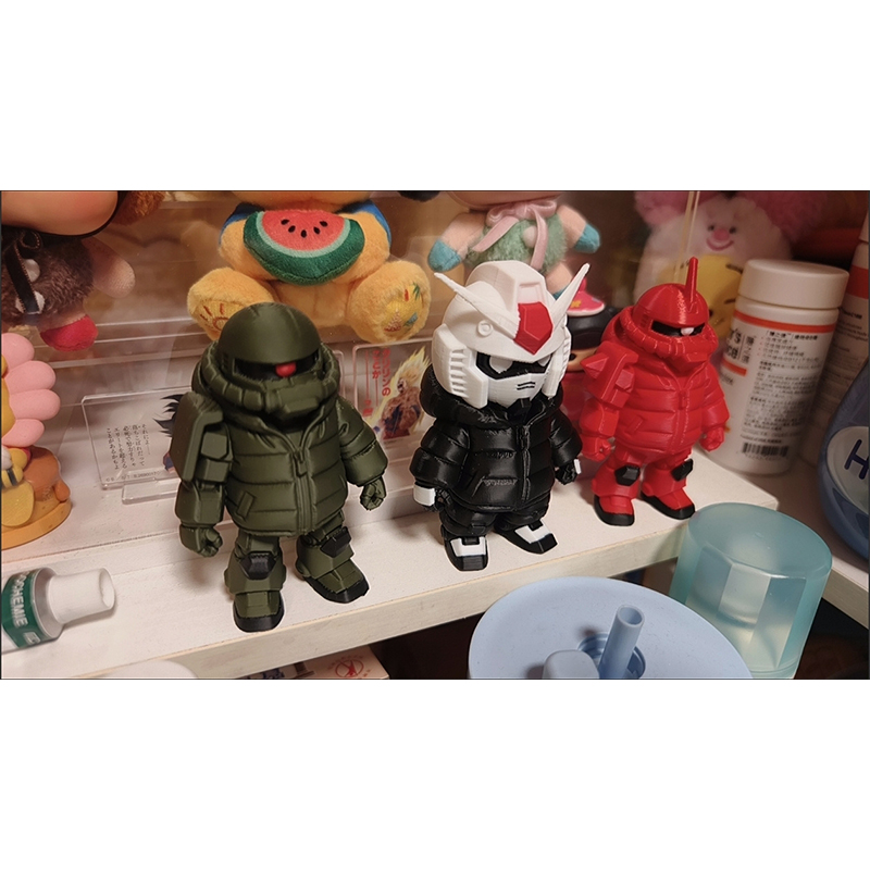 Modelo Yige Versión Q Zaku Rx- - 3D Printing Gif reseña y precio