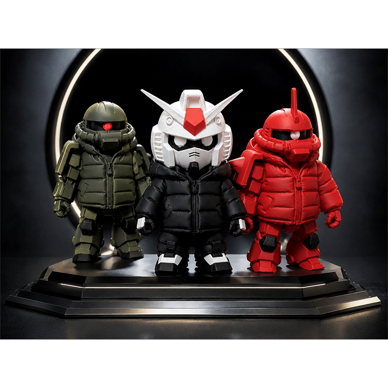 Modelo Yige Versión Q Zaku Rx- - 3D Printing Gif reseña y precio