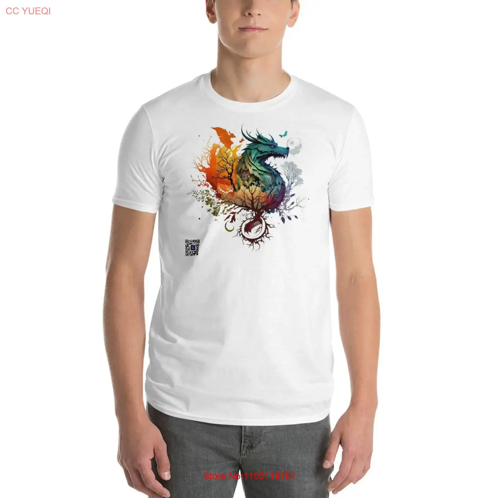 Camiseta Dragon, cámara para t - 3D Printing Qr Code reseña y precio