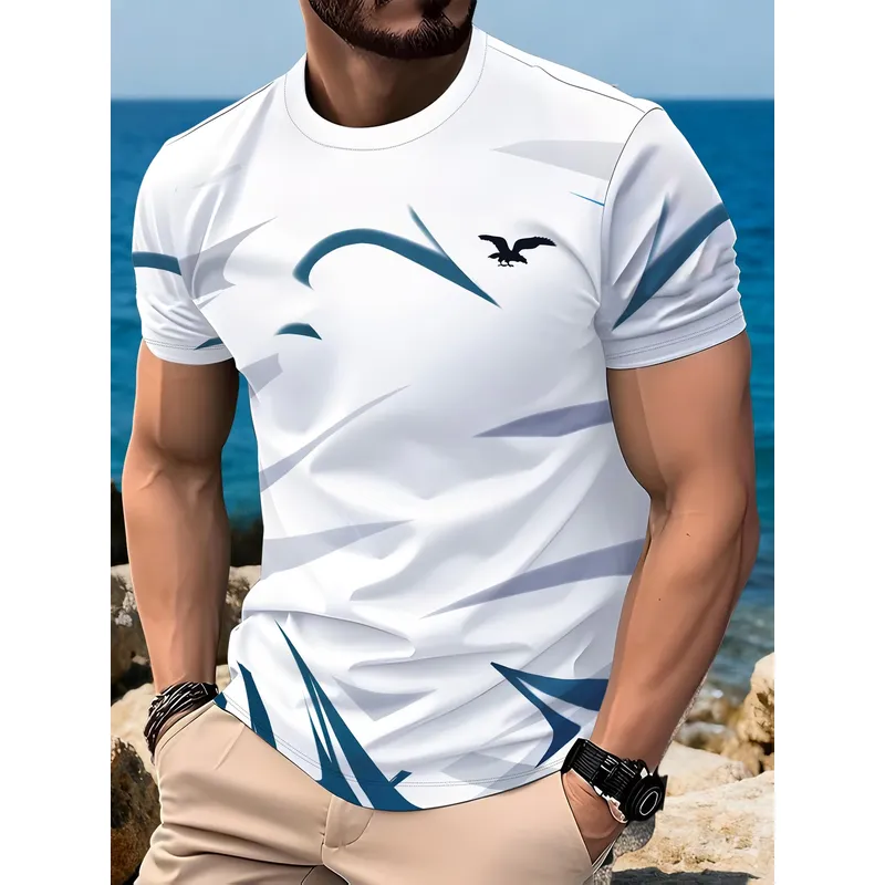 Camiseta de Hombre con Estampa - 3D Printing Eagle reseña y precio