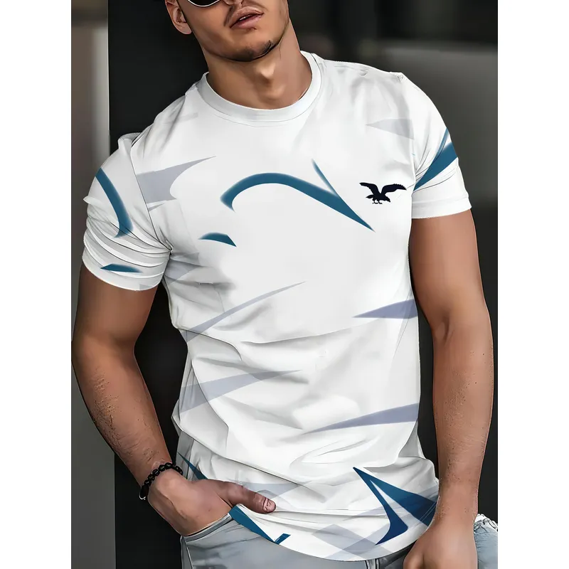 Camiseta de Hombre con Estampa - 3D Printing Eagle reseña y precio