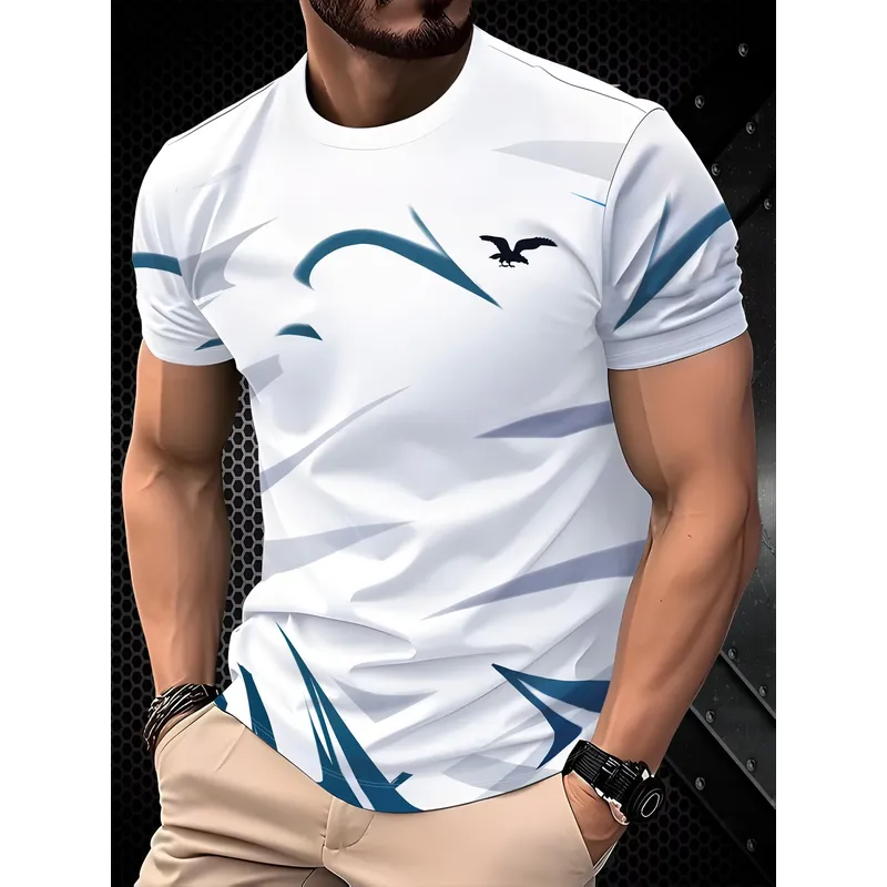 Camiseta de Hombre con Estampa - 3D Printing Eagle reseña y precio